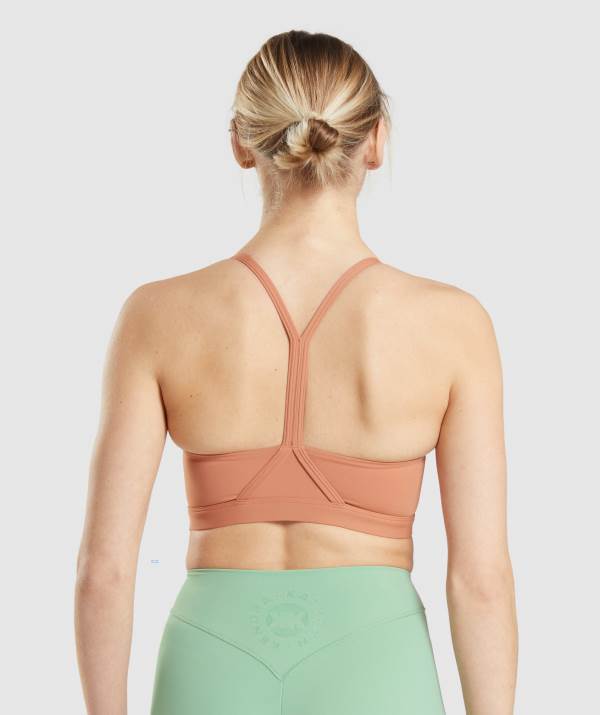 Damske Športové Podprsenky Gymshark KK Fit Oranžové | NH0981243
